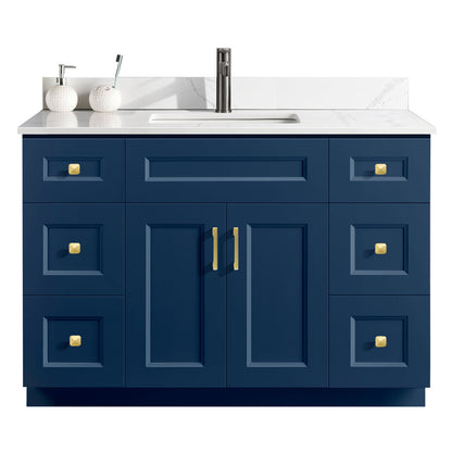 48″ Bathroom Vanity (Pinewood). Free Standing Bathroom Cabinet