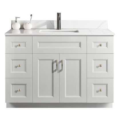 48″ Bathroom Vanity (Pinewood). Free Standing Bathroom Cabinet