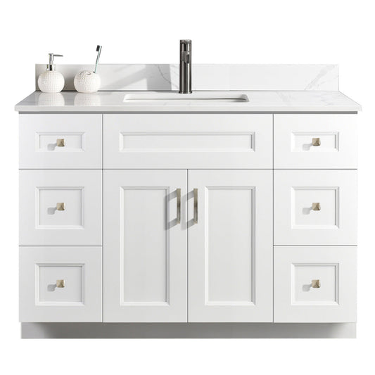 48″ Bathroom Vanity (Pinewood). Free Standing Bathroom Cabinet