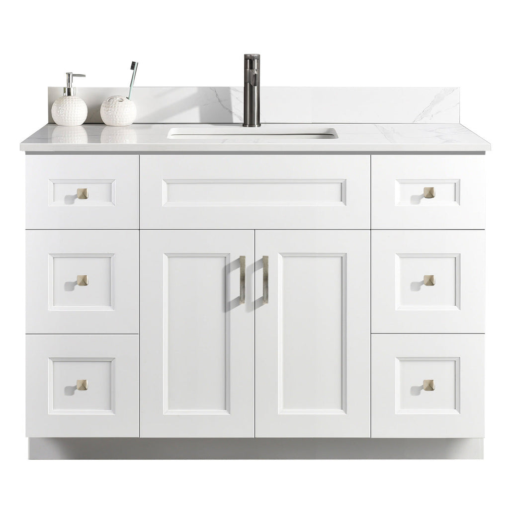 48″ Bathroom Vanity (Pinewood). Free Standing Bathroom Cabinet