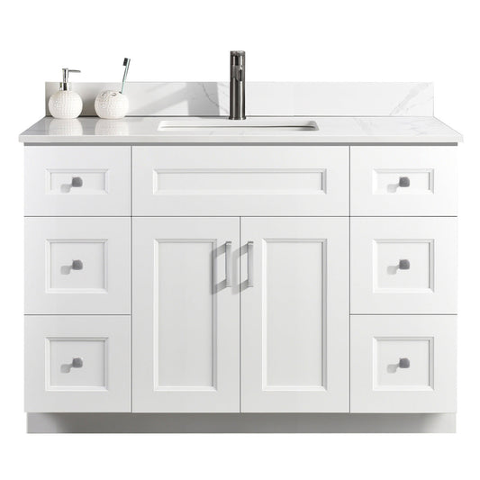 48″ Bathroom Vanity (Pinewood). Free Standing Bathroom Cabinet