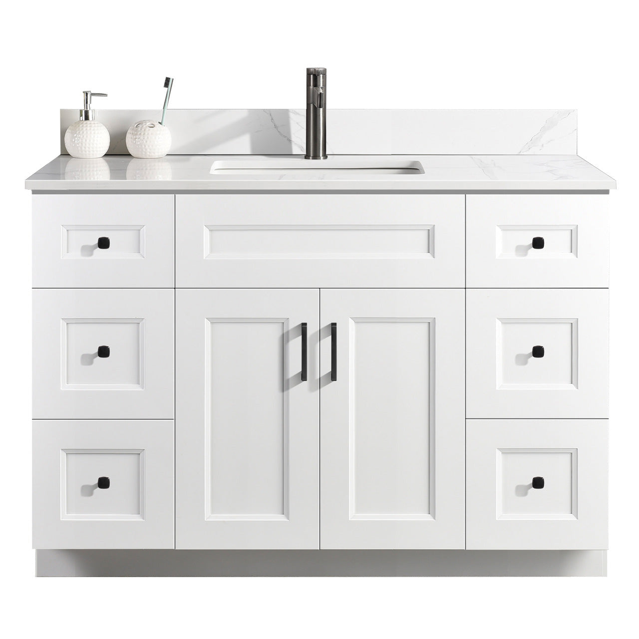 48″ Bathroom Vanity (Pinewood). Free Standing Bathroom Cabinet