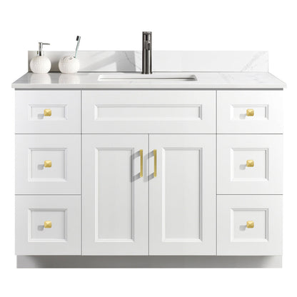 48″ Bathroom Vanity (Pinewood). Free Standing Bathroom Cabinet