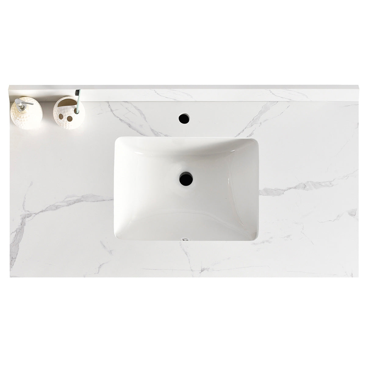 48″ Bathroom Vanity (Pinewood). Free Standing Bathroom Cabinet