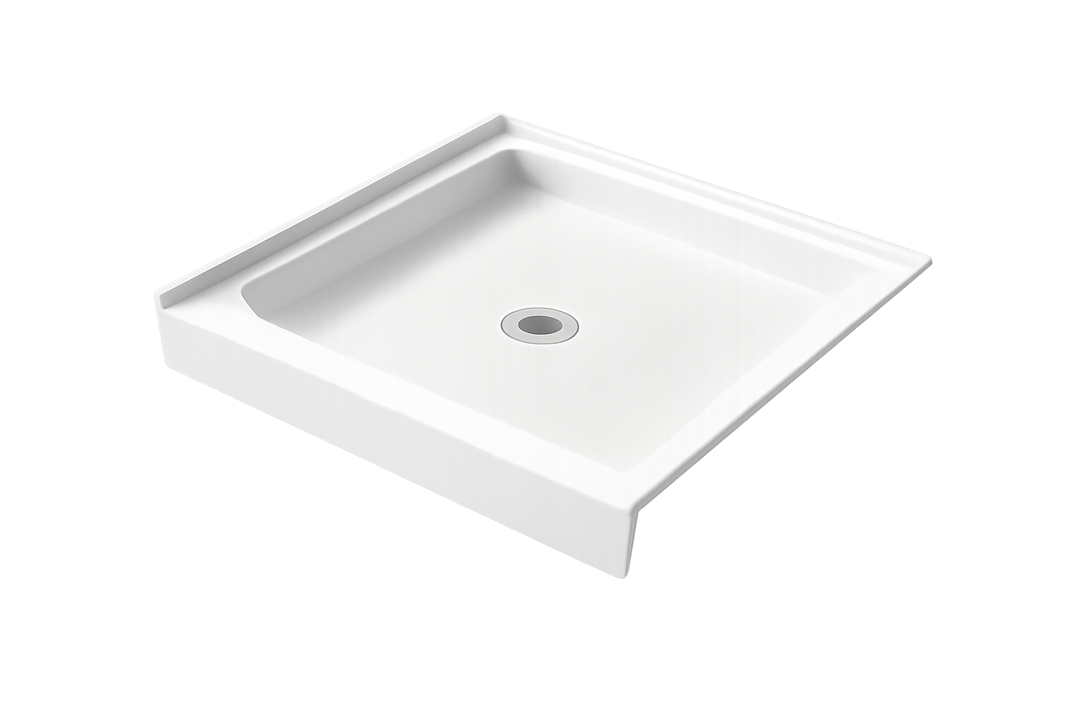 36×36 inch Central Drain Acrylic Shower Base