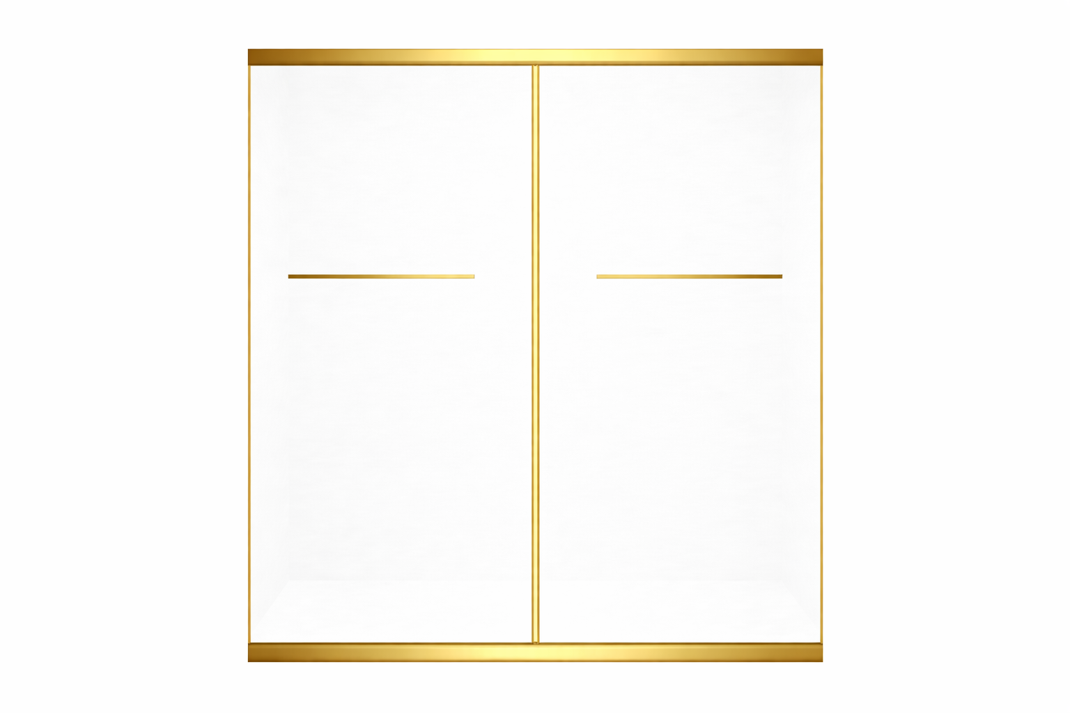 BL-603 Double Sliding Framed Shower Door (48x72, 60x72, 60x75)