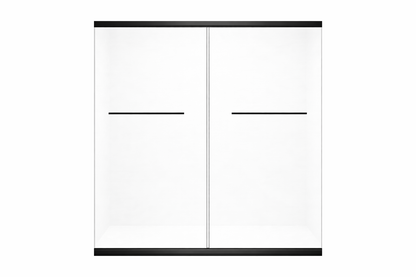BL-603 Double Sliding Frameless Shower Door (48x72, 60x72, 60x75)