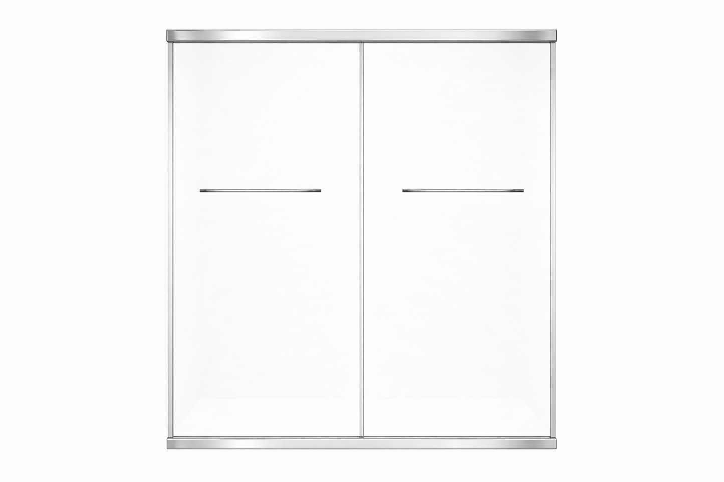 BL-603 Double Sliding Frameless Shower Door (48x72, 60x72, 60x75)