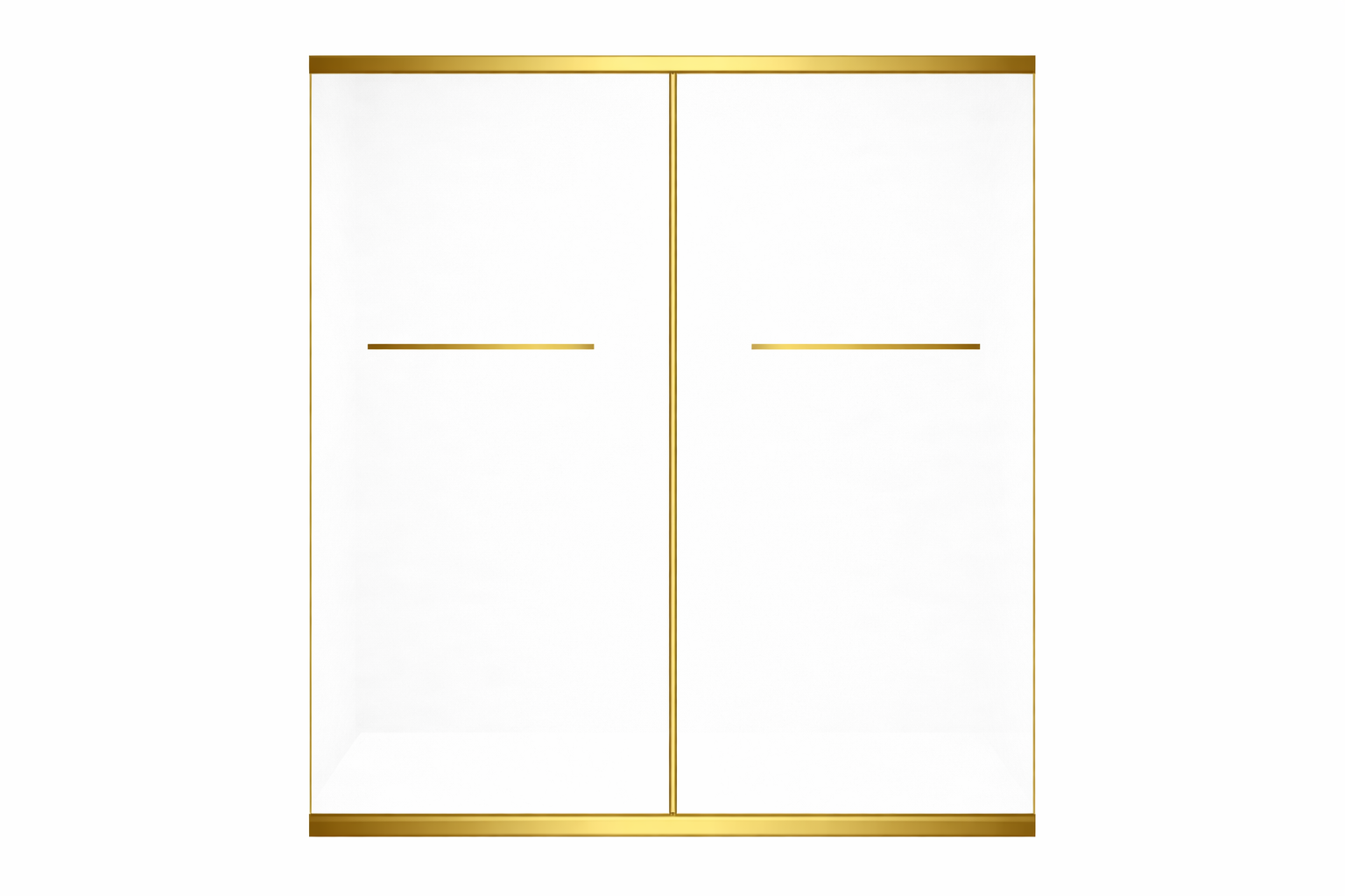 BL-603 Double Sliding Framed Shower Door (48x72, 60x72, 60x75)