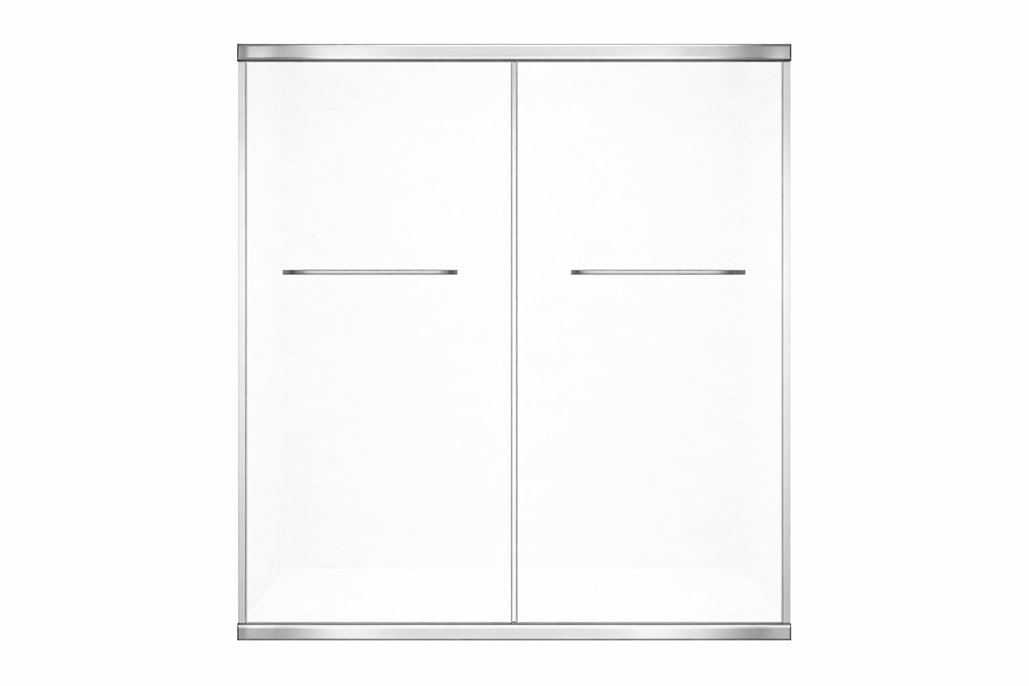 BL-603 Double Sliding Frameless Shower Door (48x72, 60x72, 60x75)