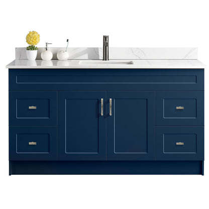 60″ Single Sink Bathroom Vanity (HDF). Free Standing Bathroom Cabinet