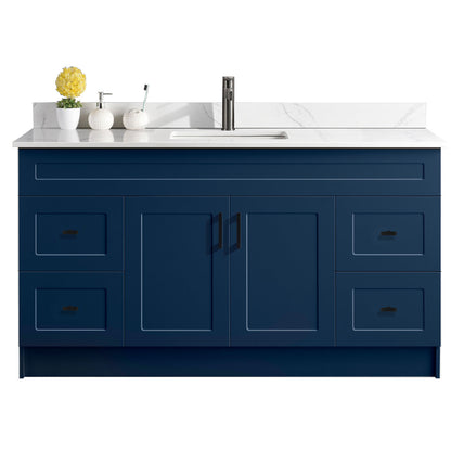 60″ Single Sink Bathroom Vanity (HDF). Free Standing Bathroom Cabinet
