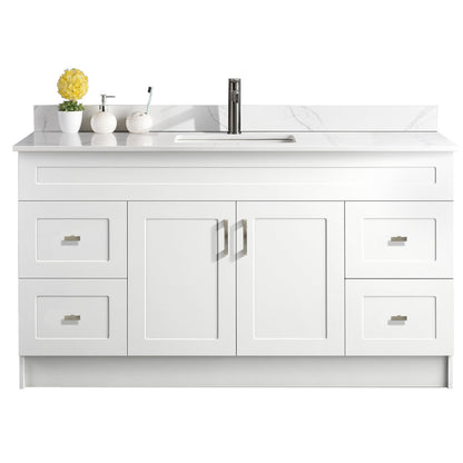 60″ Single Sink Bathroom Vanity (HDF). Free Standing Bathroom Cabinet