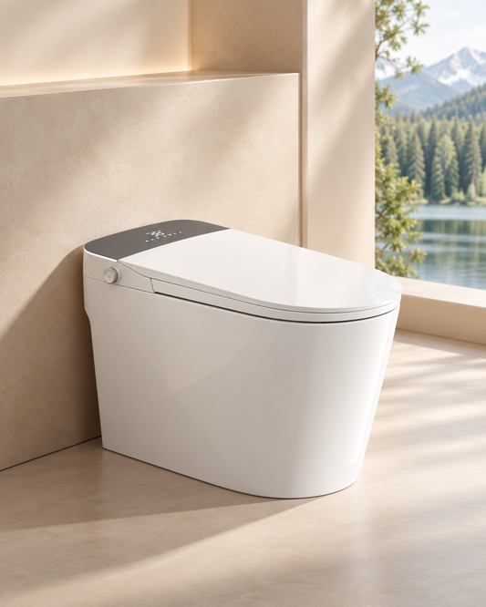 213 One-Piece Smart Toilet with Digital Display