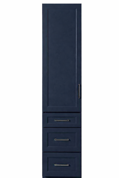 18" x 84" Freestanding Linen Tower Cabinet (Pinewood)