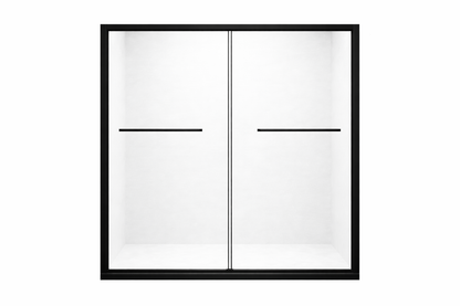 BL-603 Double Sliding Framed Shower Door (48x72, 60x72, 60x75)