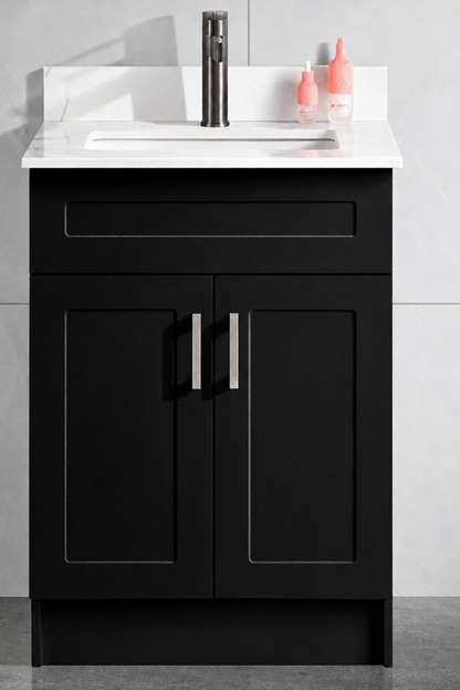 24″ Bathroom Vanity (HDF) Free Standing Bathroom Cabinet