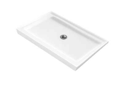 48×32 inch Central Drain Acrylic Shower Base
