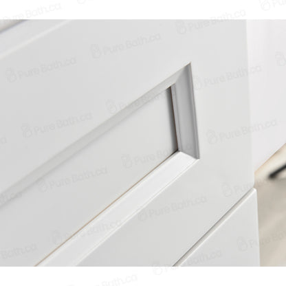 42″ Bathroom Vanity (Pinewood). Free Standing Bathroom Cabinet Left/Right