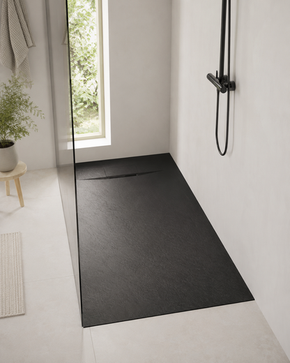 60" x 32" Stone Shower Base