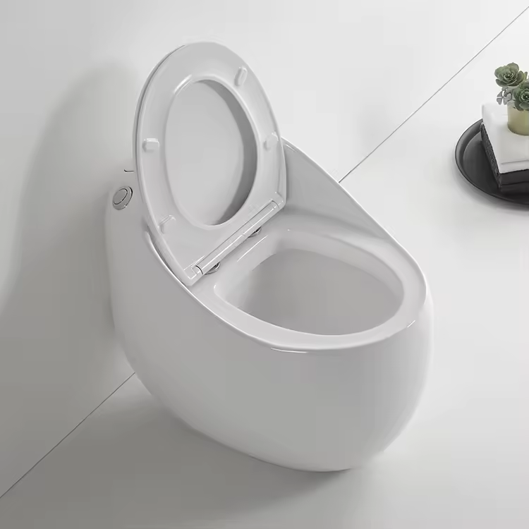 One-Piece Toilet Bowl 3158 – White, High-Efficiency Dual Flush with Soft-Close Seat