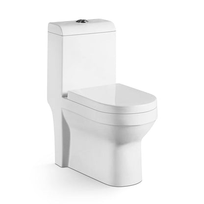 One-Piece Toilet / High-Efficiency Dual Flush with Soft-Close Seat