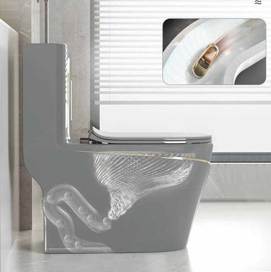T2260GG - Grey & Gold One Piece Toilet