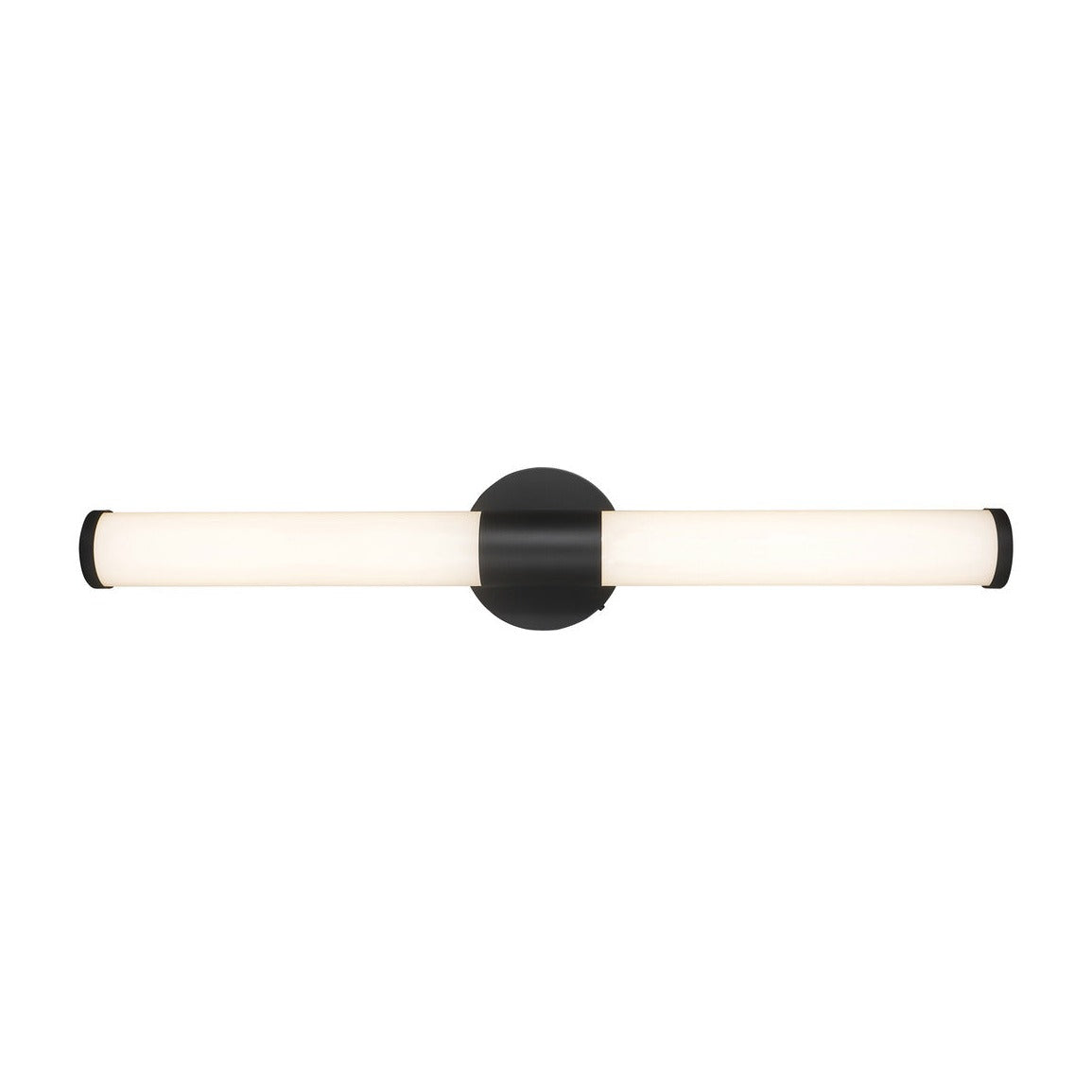 24'' Cylindro Classic Vanity Light Series / Chrome/Matt Black