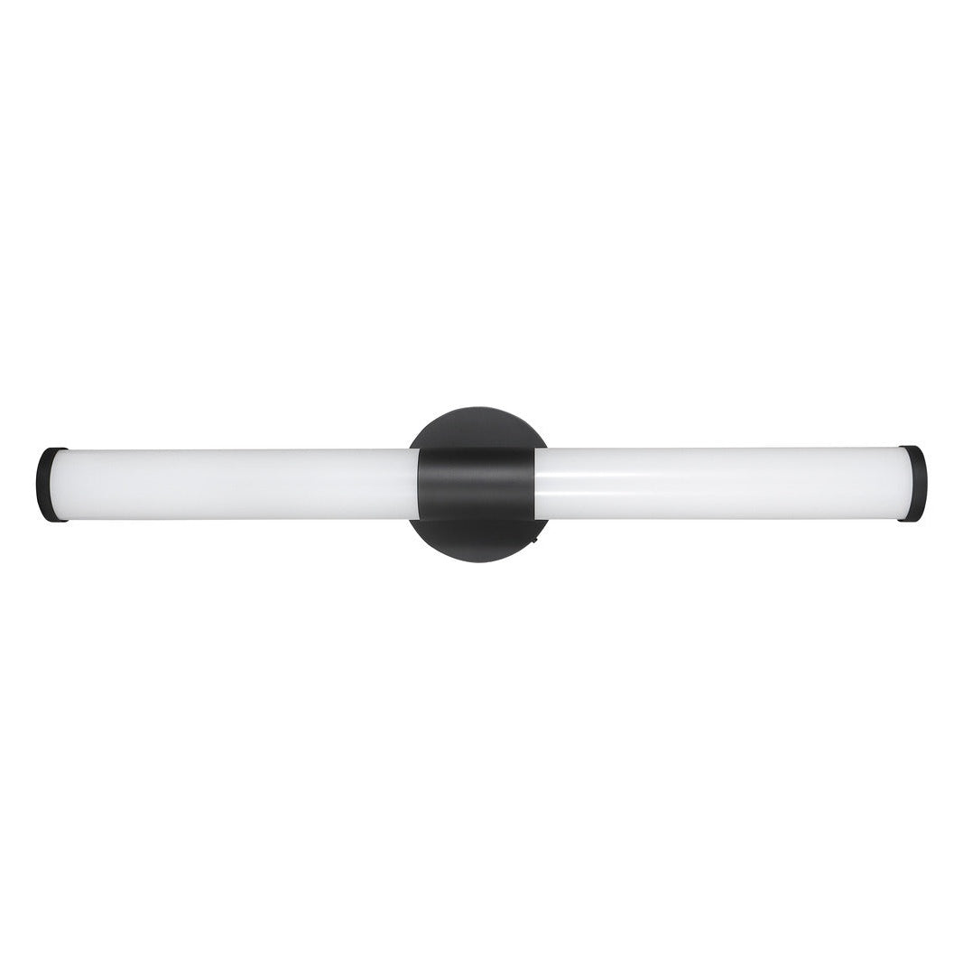 24'' Cylindro Classic Vanity Light Series / Chrome/Matt Black
