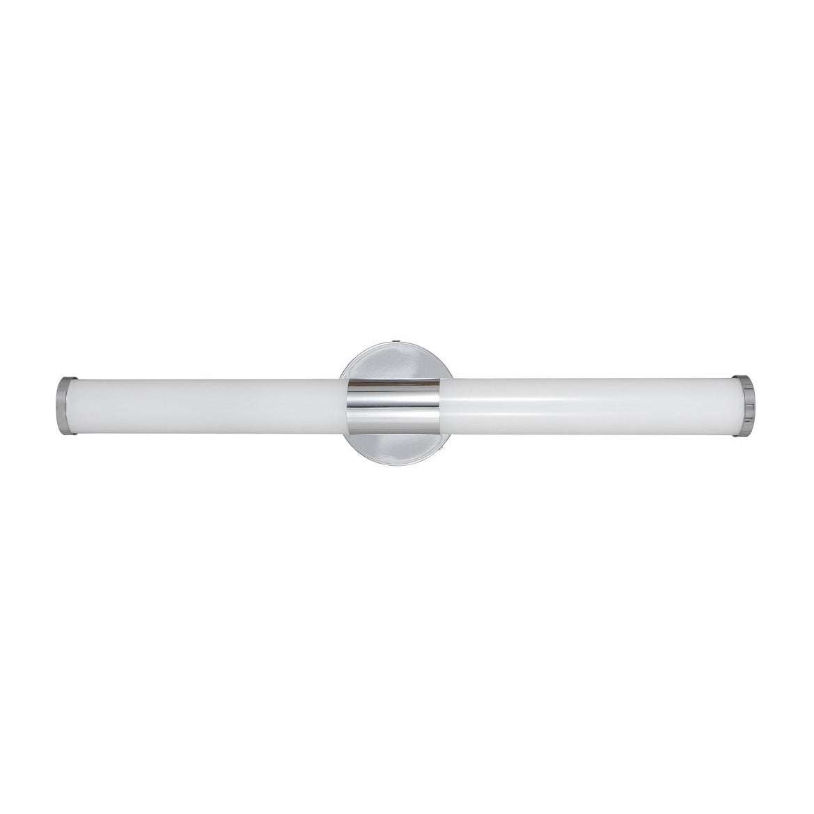 24'' Cylindro Classic Vanity Light Series / Chrome/Matt Black