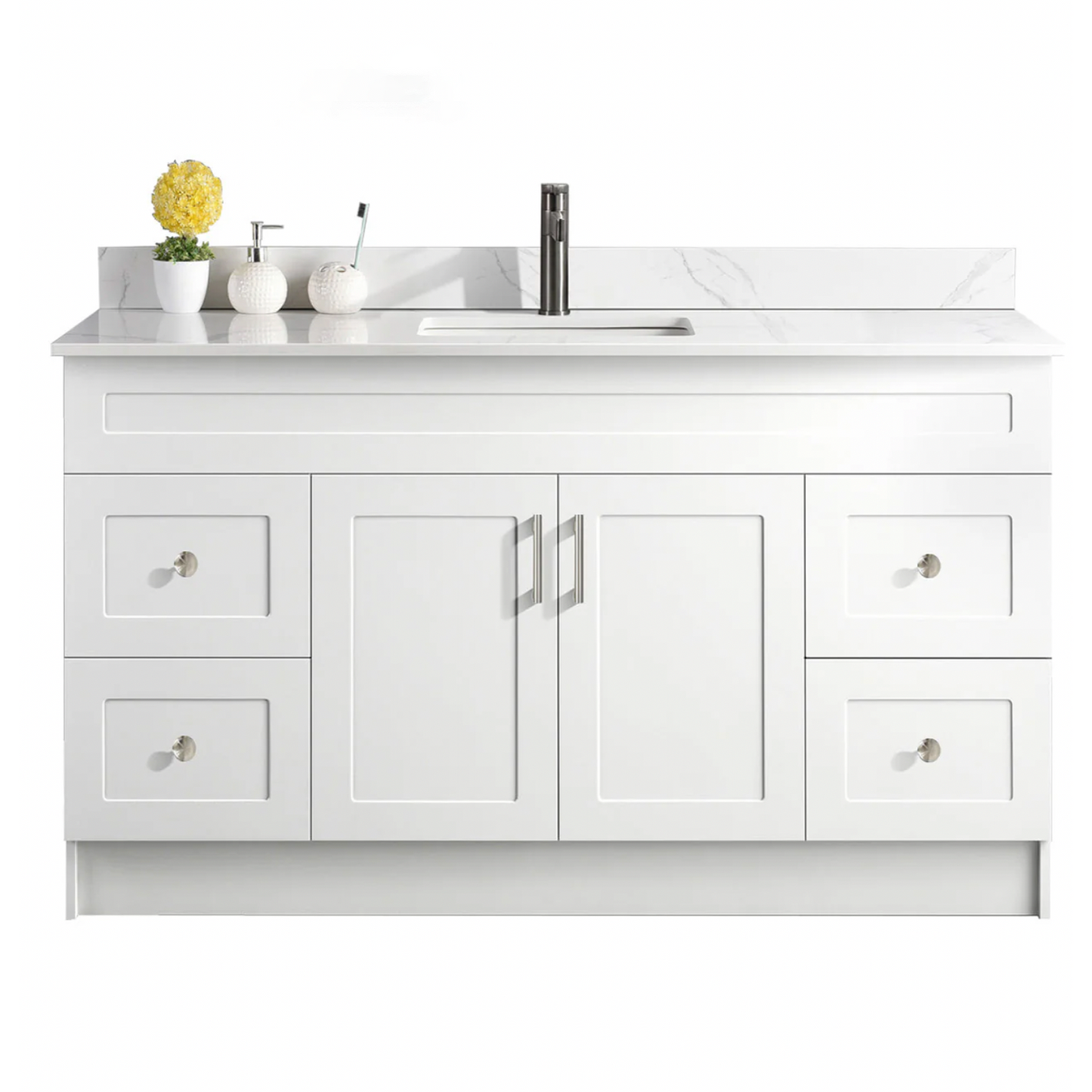 54″ Bathroom Vanity (HDF) Free Standing Cabinet