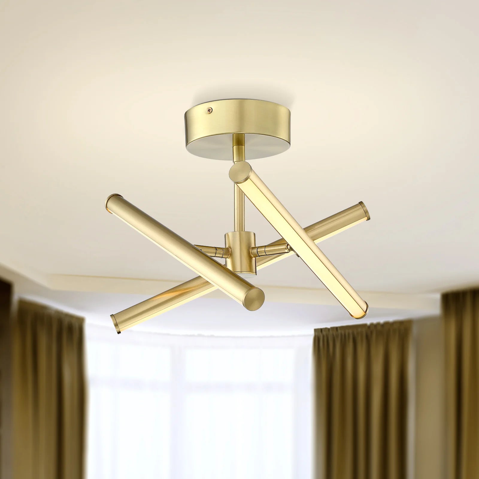 MRLCL097 LED SEMI FLUSH MOUNT CEILING LIGHT