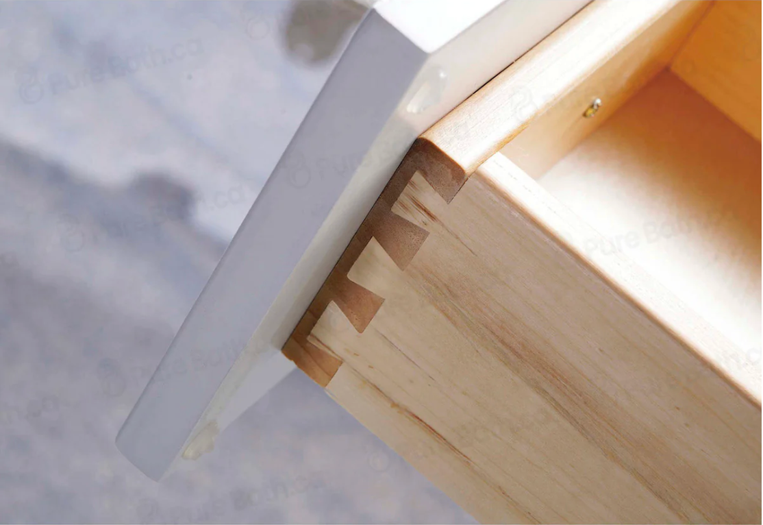 18" x 84" Freestanding Linen Tower Cabinet (Pinewood)