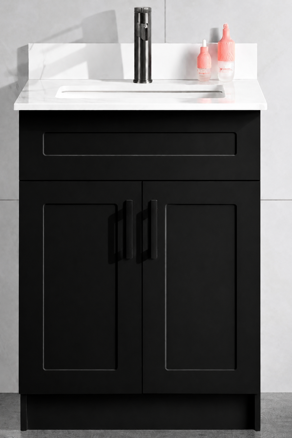 24″ Bathroom Vanity (HDF) Free Standing Bathroom Cabinet