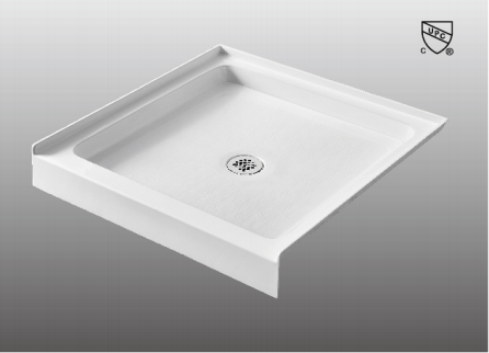 36×36 inch Central Drain Acrylic Shower Base