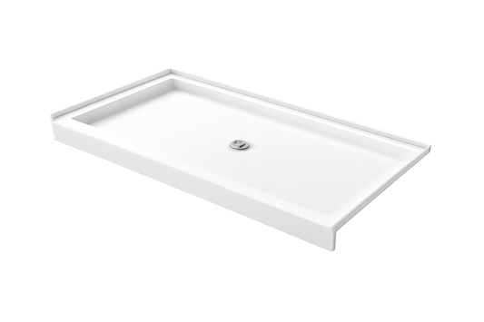 54×32 inch Central Drain Acrylic Shower Base