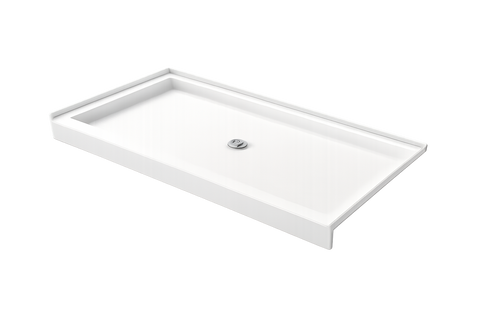 54×32 inch Central Drain Acrylic Shower Base