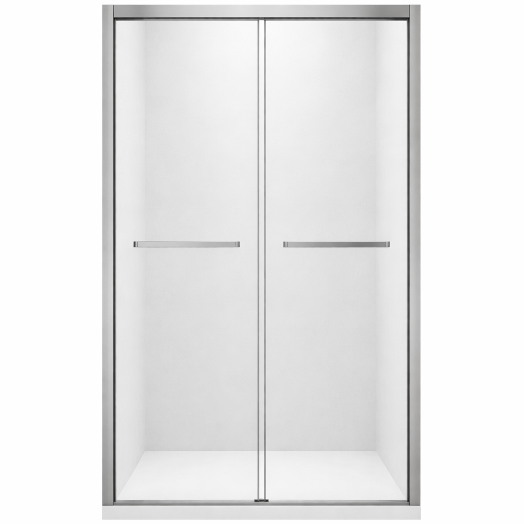 BL-603 Double Sliding Framed Shower Door (48x72, 60x72, 60x75)