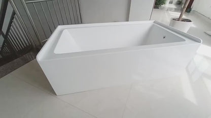 60" Alcove Bathtubs Left/Right